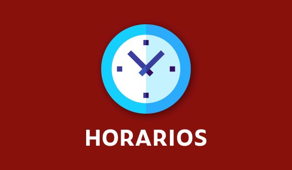 HORARIO DE CLASES SEMANA DEL 15 AL 18 DE NOVIEMBRE