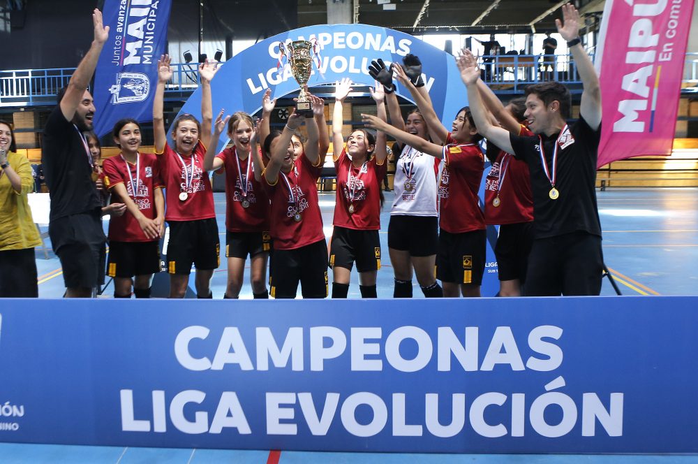 Campeonas del Torneo Clasificatorio CONMEBOL Liga Evolución Sub 12 Futsal Femenino