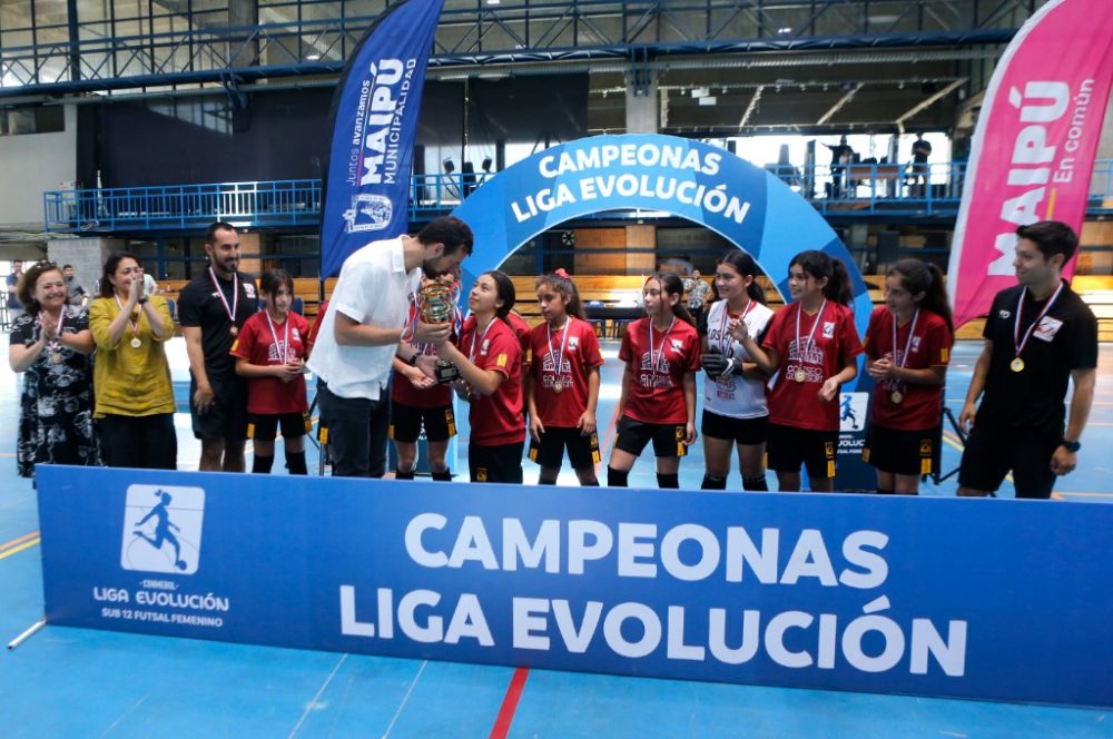 Campeonas del Torneo Clasificatorio CONMEBOL Liga Evolución Sub 12 Futsal Femenino
