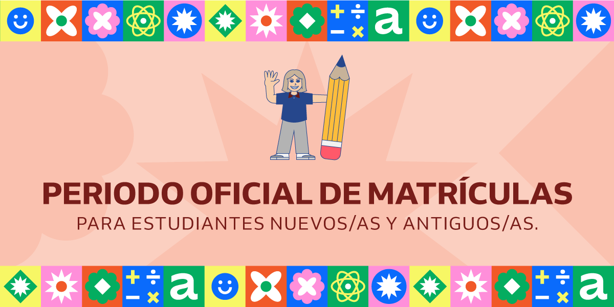 Periodo oficial de matrículas 2025