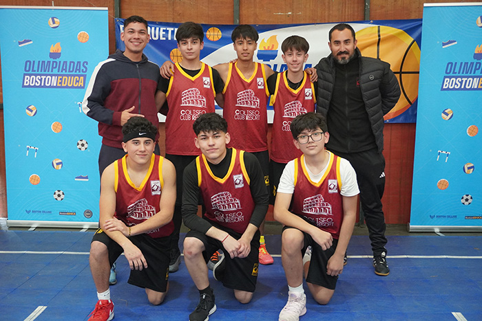 Gran actuación en el Básquetbol Intermedia Varones de las Olimpiadas BostonEduca 2025