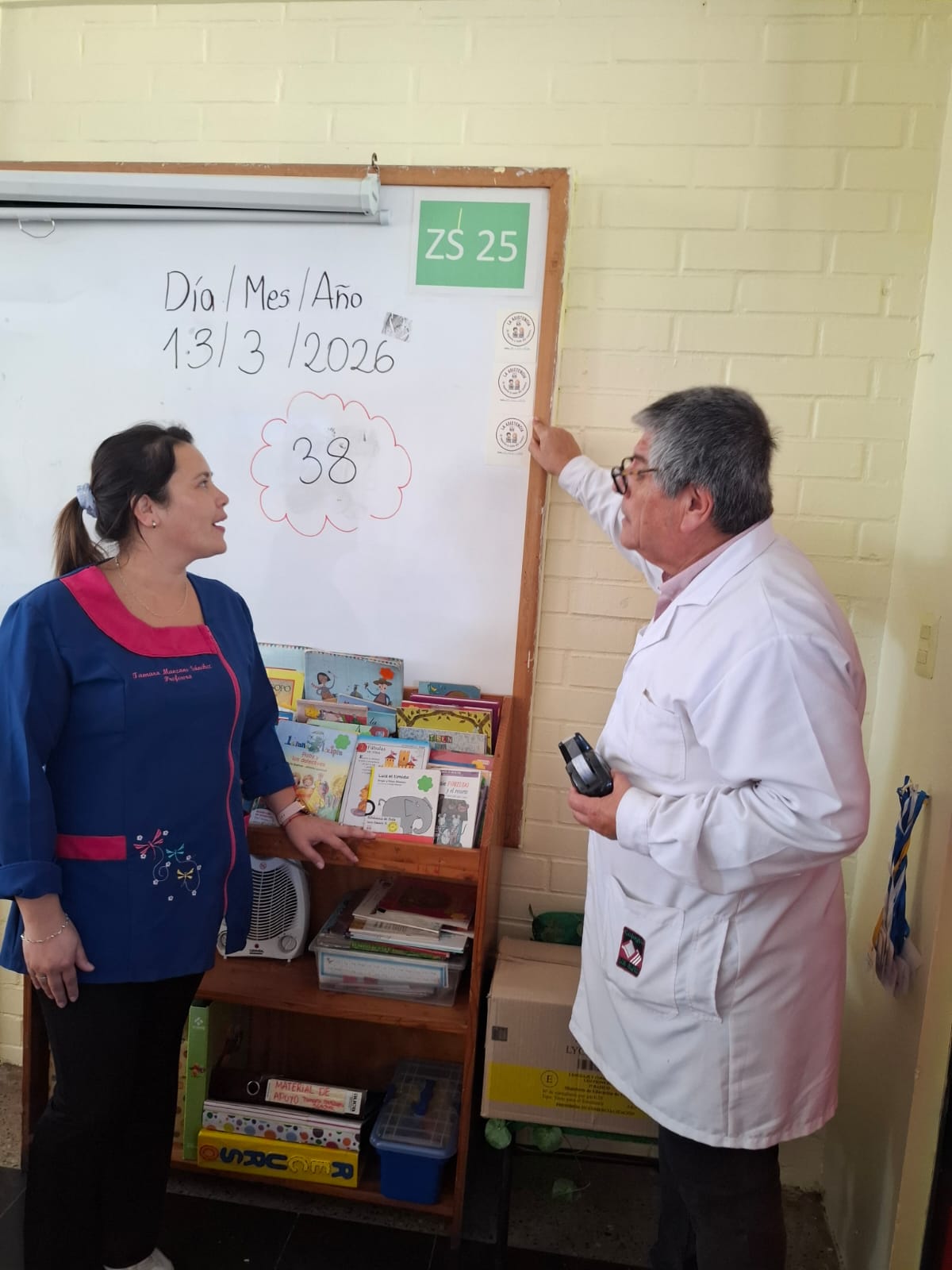 100% de asistencia diaria