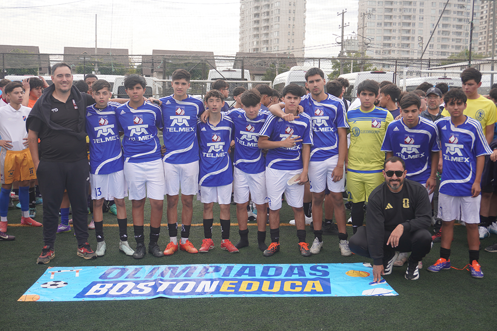 Nuestra selección de Futbolito Intermedia Varones dio el puntapié inicial a las Olimpiadas BostonEduca