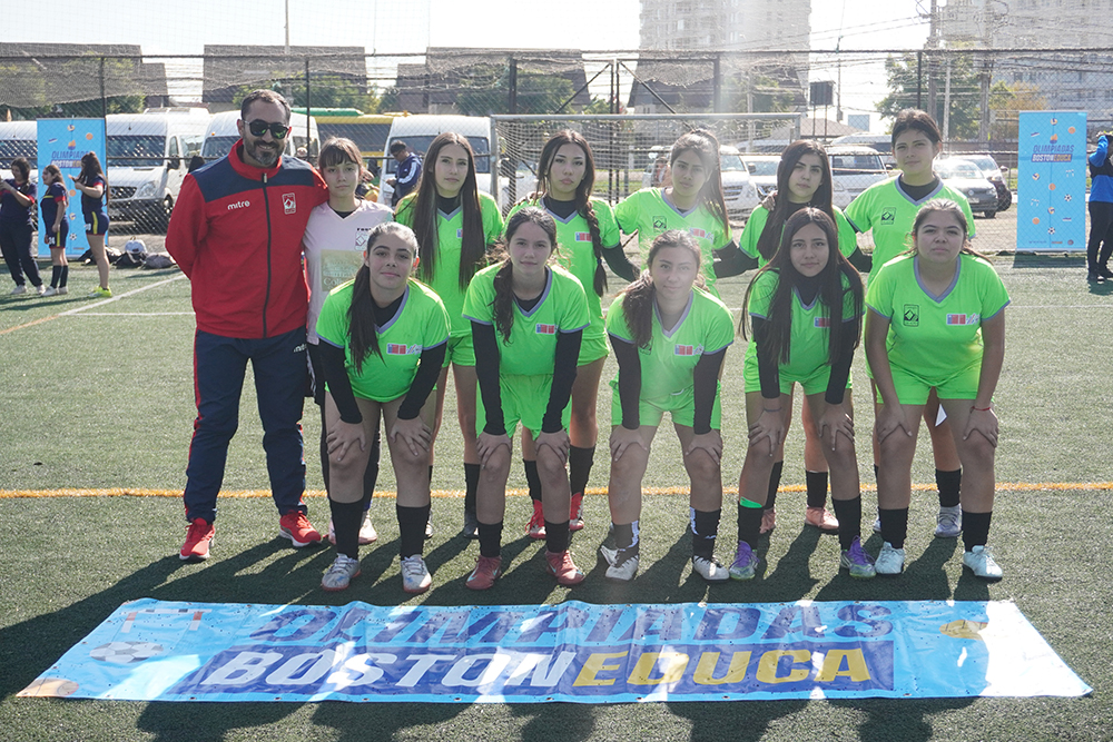 Exitosa fecha de Futbolito Intermedia Damas en las Olimpiadas BostonEduca 2026