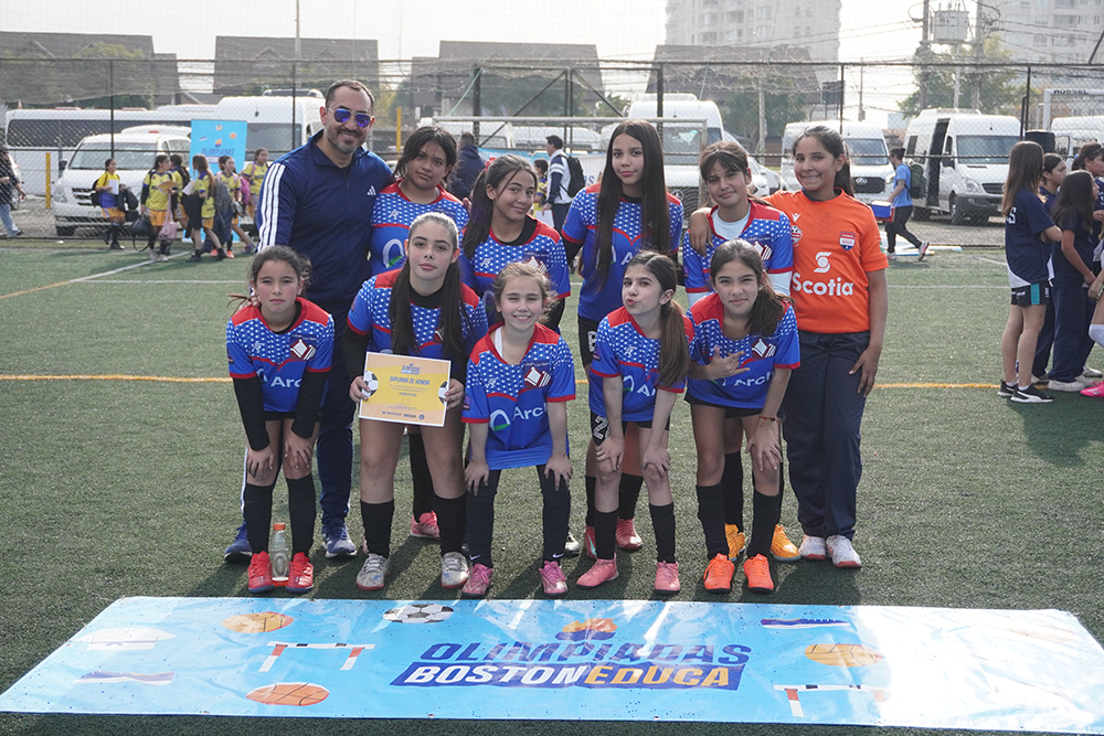 Futbolito Mini Damas – Olimpiadas BostonEduca 2026