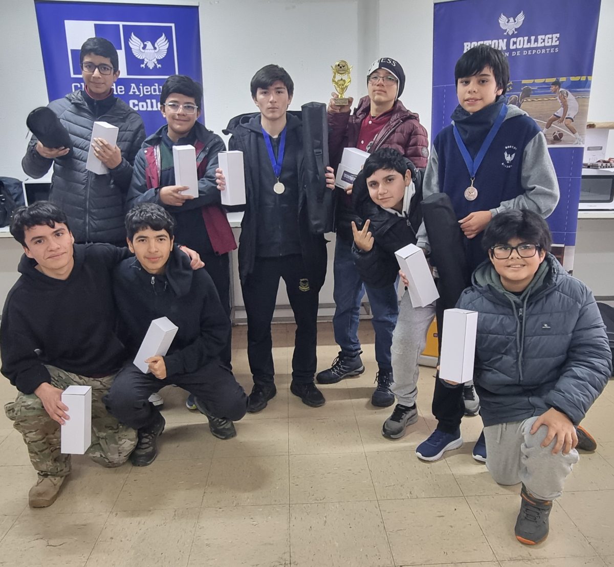 Santiago Sepúlveda destacó en el XIII Torneo de Ajedrez Boston College