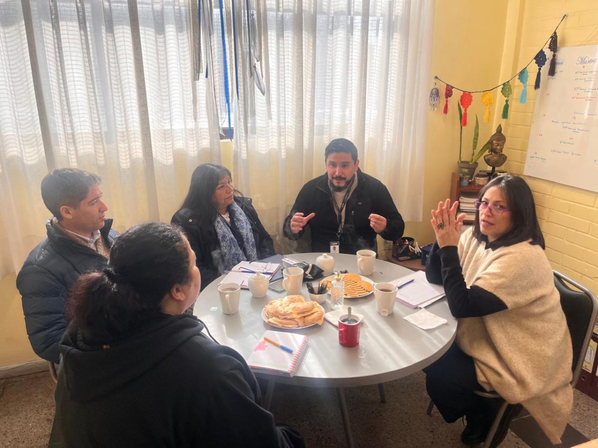 Reunión Dirección de Riesgos, Desastres y Emergencias de la Municipalidad de Maipú.
