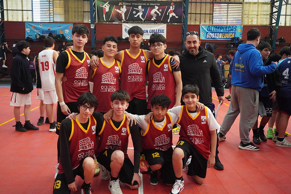 Nuestros estudiantes compitieron en el Básquetbol Intermedia Varones de las Olimpiadas BostonEduca