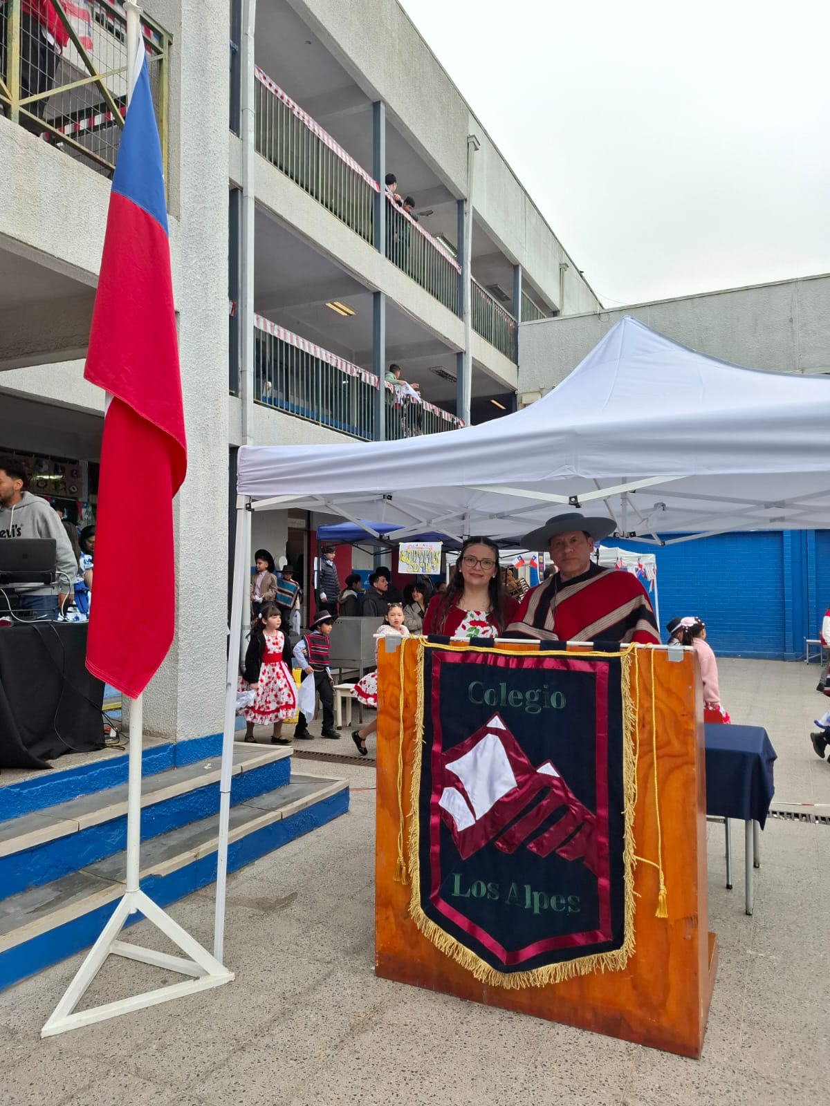 Celebración fiestas patrias