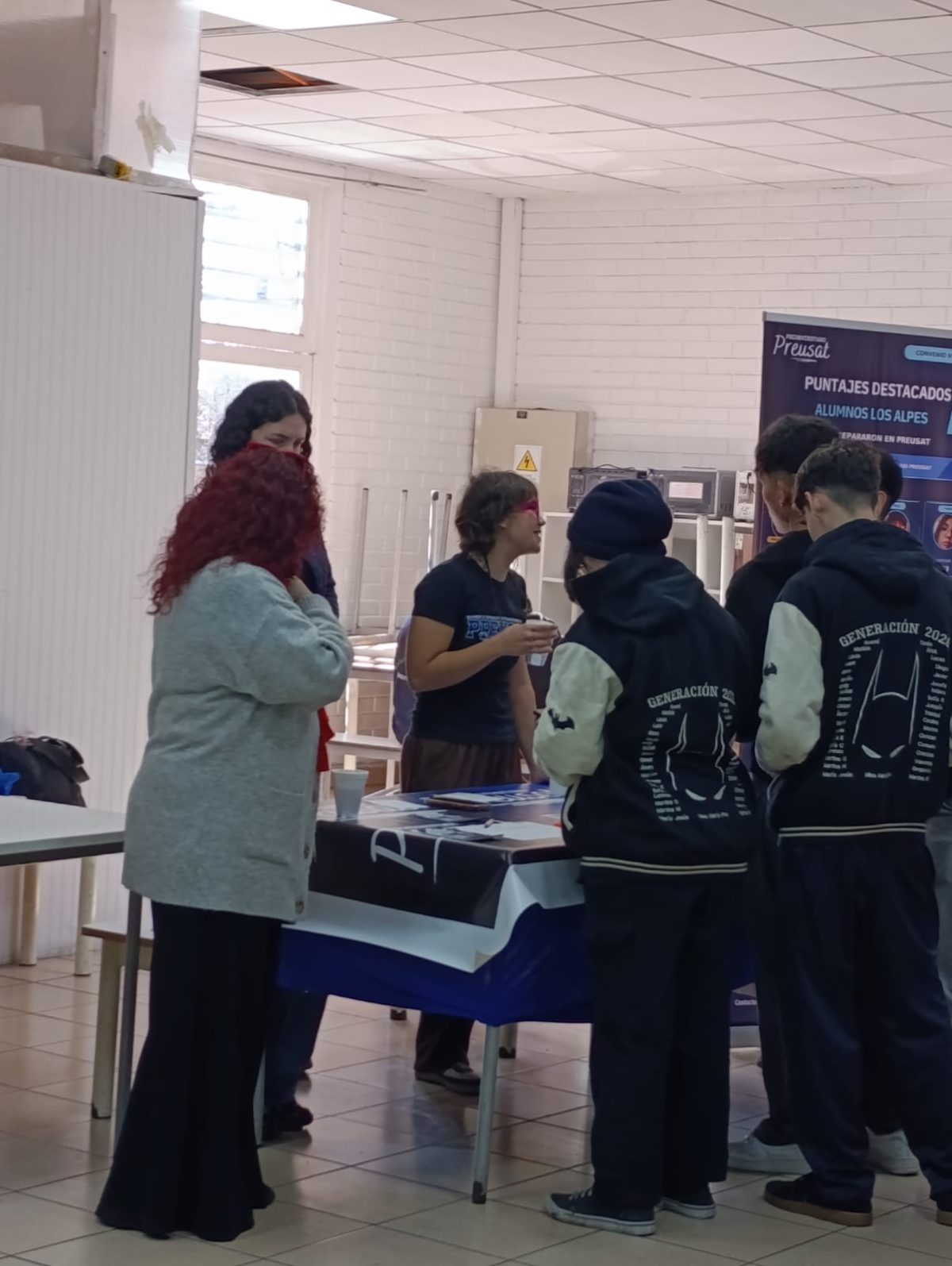 Feria Vocacional en Colegio Los Alpes